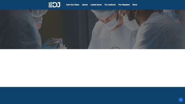 Screenshot of the The Foundation For Medical Publishing website
