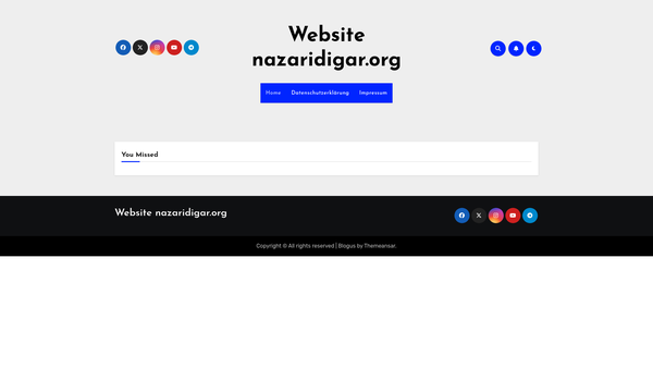 Screenshot of the Nazari Digar Ltd website