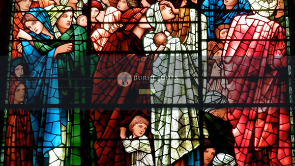 Screenshot of the The Burne-Jones Catalogue Raisonne Foundation website
