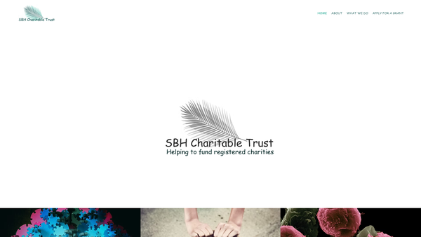 Screenshot of the Santa Barbara Heights Charitable Trust website