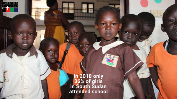 Screenshot of the Friends Of St Mark's Juba website