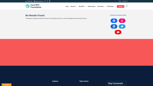 Screenshot of the NF2 Biosolutions UK & Europe website