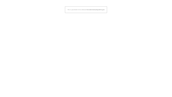 Screenshot of the Bournemouth And District Cancer Foundation website