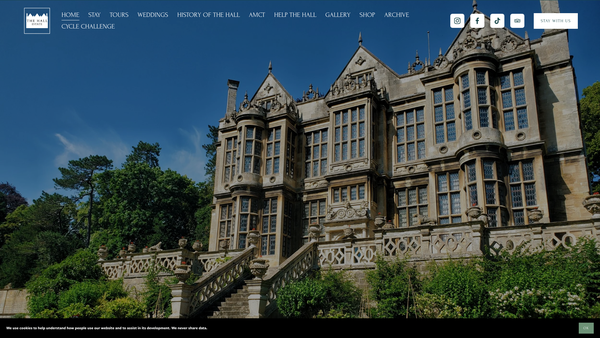 Screenshot of the The Alex Moulton Charitable Trust website