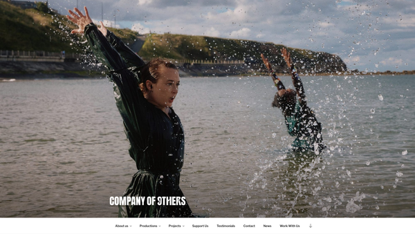 Screenshot of the Company Of Others website