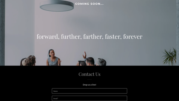 Screenshot of the Adapt And Overcome website