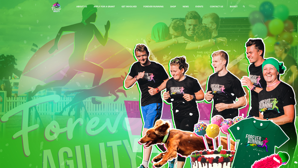 Screenshot of the Forever Agility CIO website