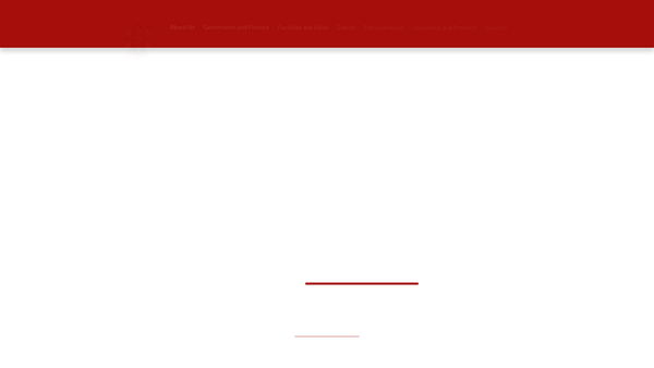 Screenshot of the Van Mildert College Junior Common Room website