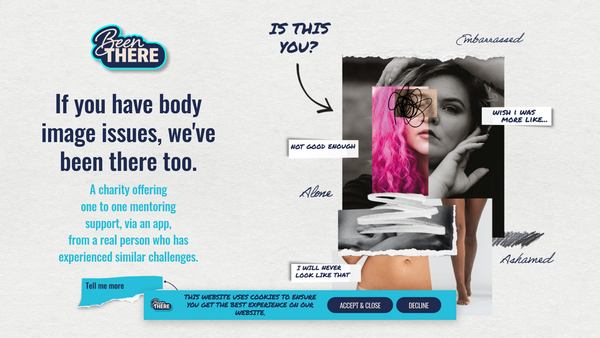Screenshot of the Been There website