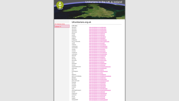 Screenshot of the Flowergate Old Chapel CIO website