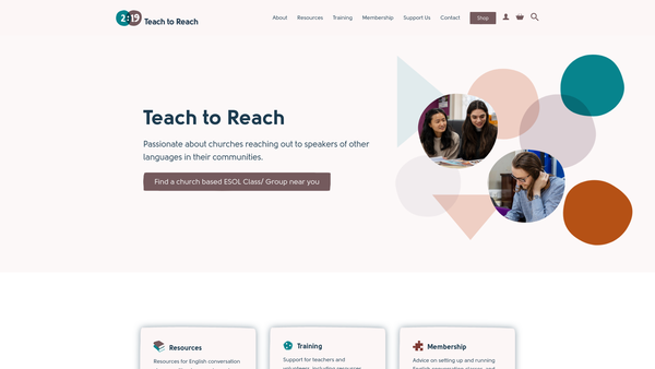 Screenshot of the Two:nineteen website