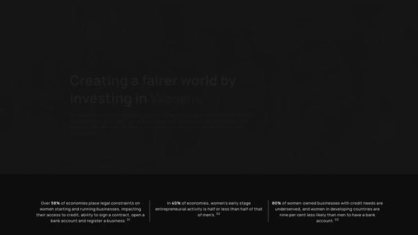Screenshot of the Voodoo Park Trust website