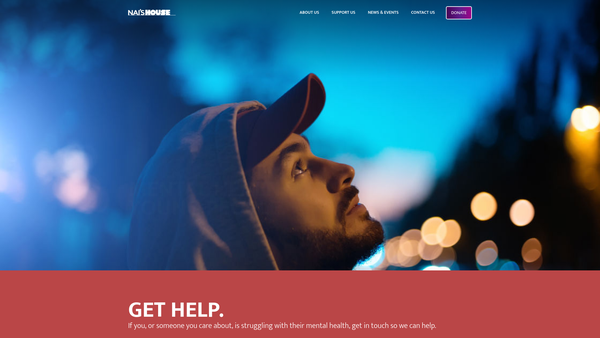 Screenshot of the Nai’s House CIO website