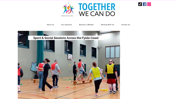 Screenshot of the Together We Can Do website
