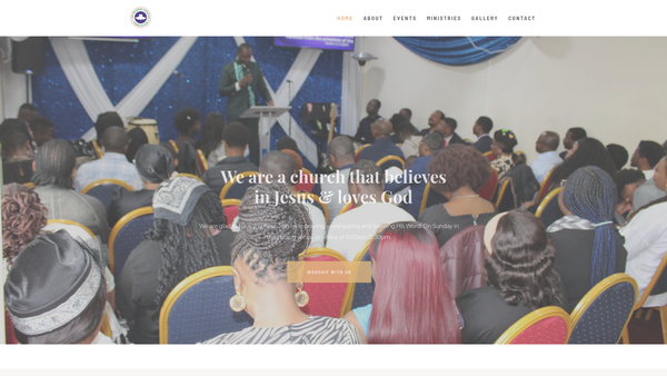 Screenshot of the The Redeemed Christian Church Of God House Of Mercy Coventry website