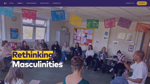 Screenshot of the Beyond Equality CIO website