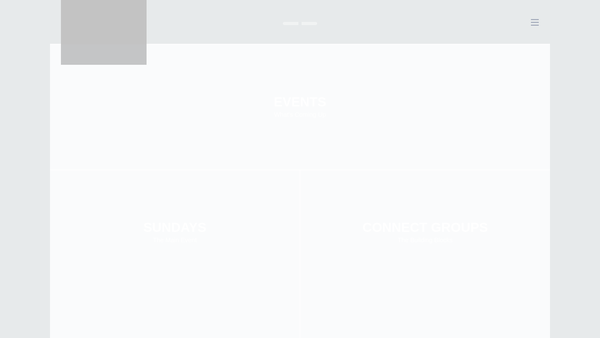 Screenshot of the The Bridge Church Retford website