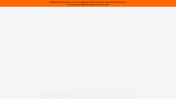 Screenshot of the R World website