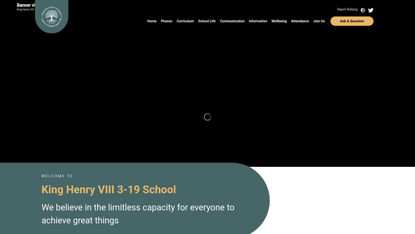 Screenshot of the The Godfrey Watkins Charitable Foundation website