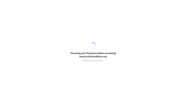 Screenshot of the Arsh Foundation website