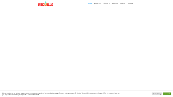 Screenshot of the Redhills CIO website