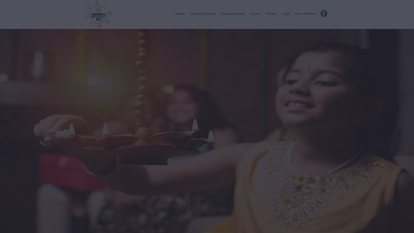 Screenshot of the Saurashtra Leuva Patel Samaj UK website