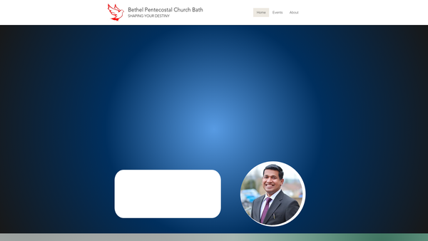 Screenshot of the Bethel Bath International Ministries website