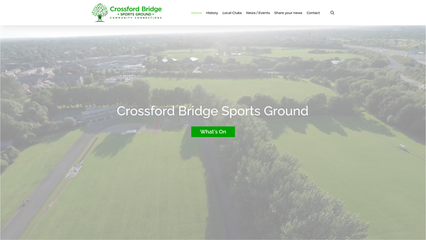 Screenshot of the Crossford Bridge Management Association website