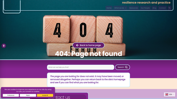 Screenshot of the Boingboing Foundation website
