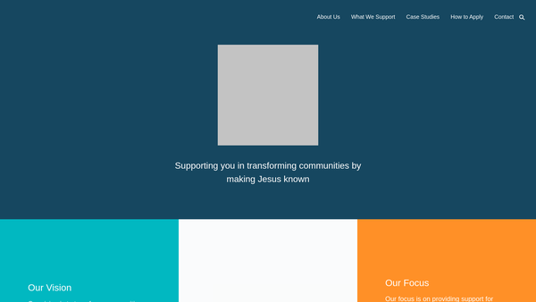 Screenshot of the The Lauderdale Trust website