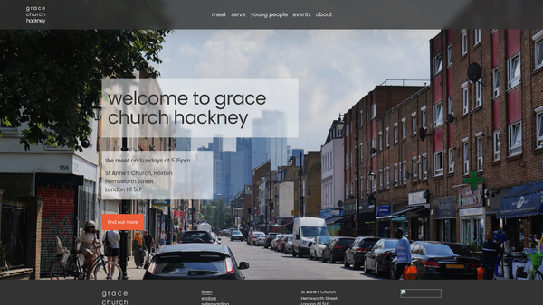 Screenshot of the Gch Community website