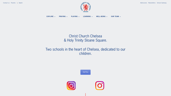 Screenshot of the Friends Of Ccht Federation website