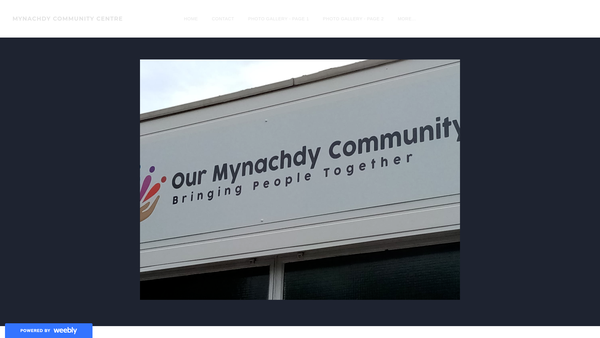 Screenshot of the Our Mynachdy Community website