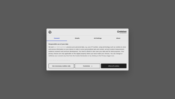 Screenshot of the Hope Project (Lesvos) website