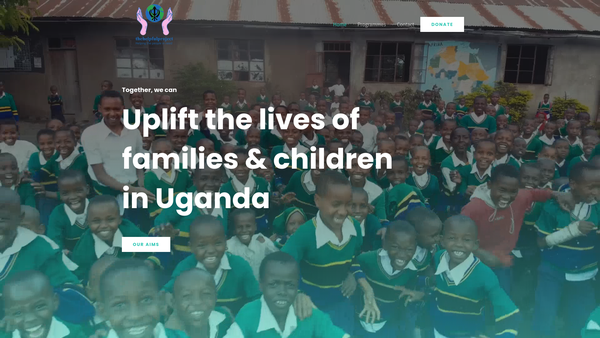 Screenshot of the The Helpful Project website