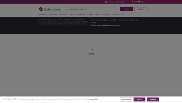 Screenshot of the The Chartered Institute Of Management Accountants' Benevolent Fund website