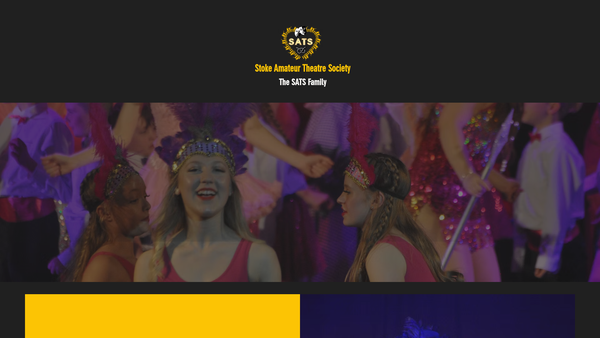 Screenshot of the S.a.t.s website