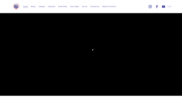 Screenshot of the Bury Defence Academy CIO website