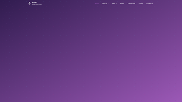 Screenshot of the We Are Plas Madoc website