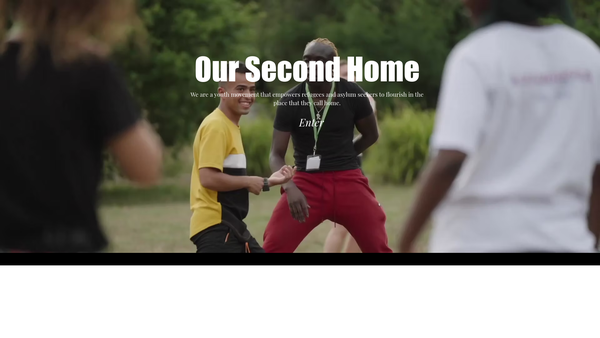 Screenshot of the Our Second Home website