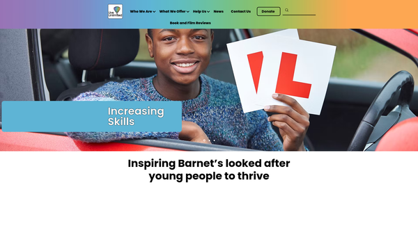 Screenshot of the Live Unlimited website