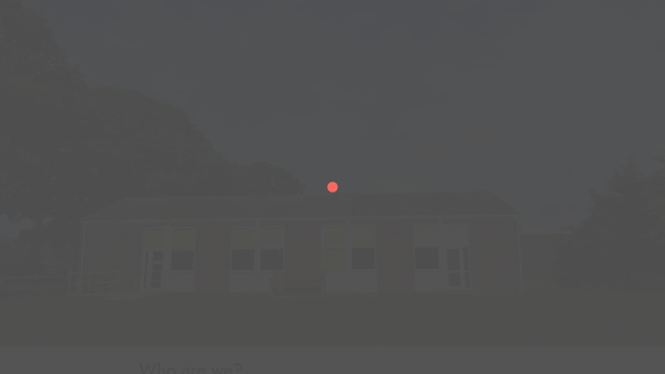Screenshot of the Hollesley Village Hall CIO website