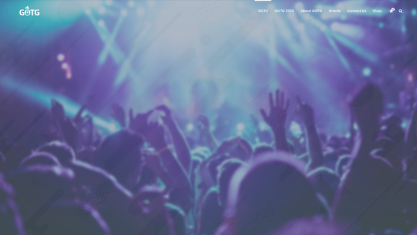 Screenshot of the Groove On The Green website