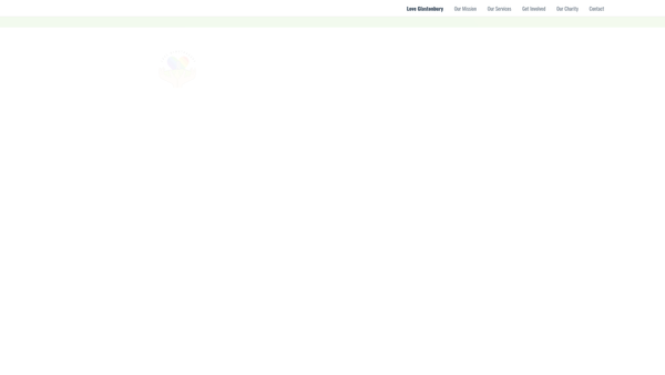 Screenshot of the Love Glastonbury website