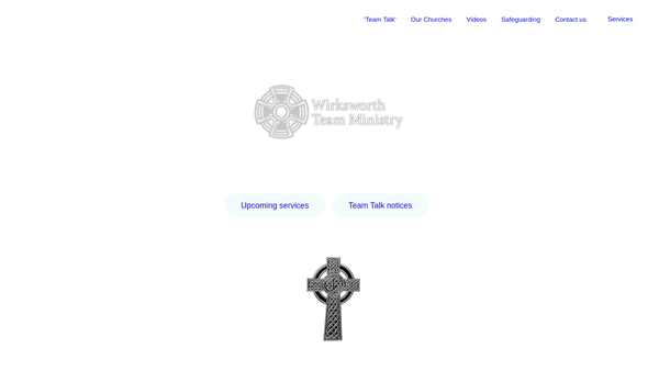 Screenshot of the St Mary The Virgin Church (St Mary's), Wirksworth website