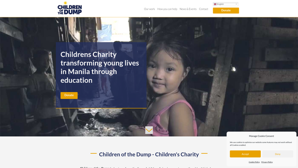 Screenshot of the The Asian Students Christian Trust website