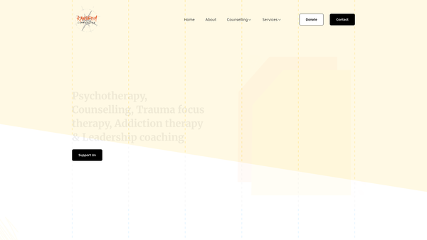 Screenshot of the Kingdom Compassion CIO website