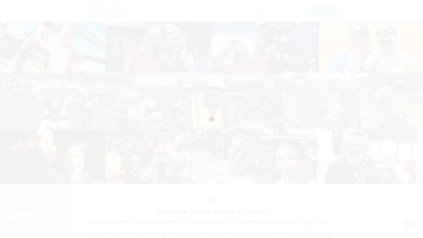 Screenshot of the Lisa Shaw's Little'uns website