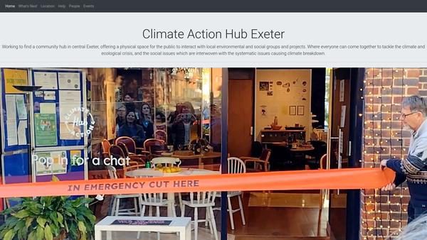 Screenshot of the Pulse website
