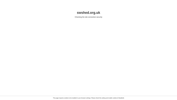 Screenshot of the Saffron Walden Community Shed website